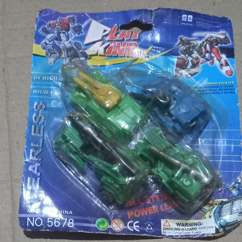 robot transformers kecil isi 4