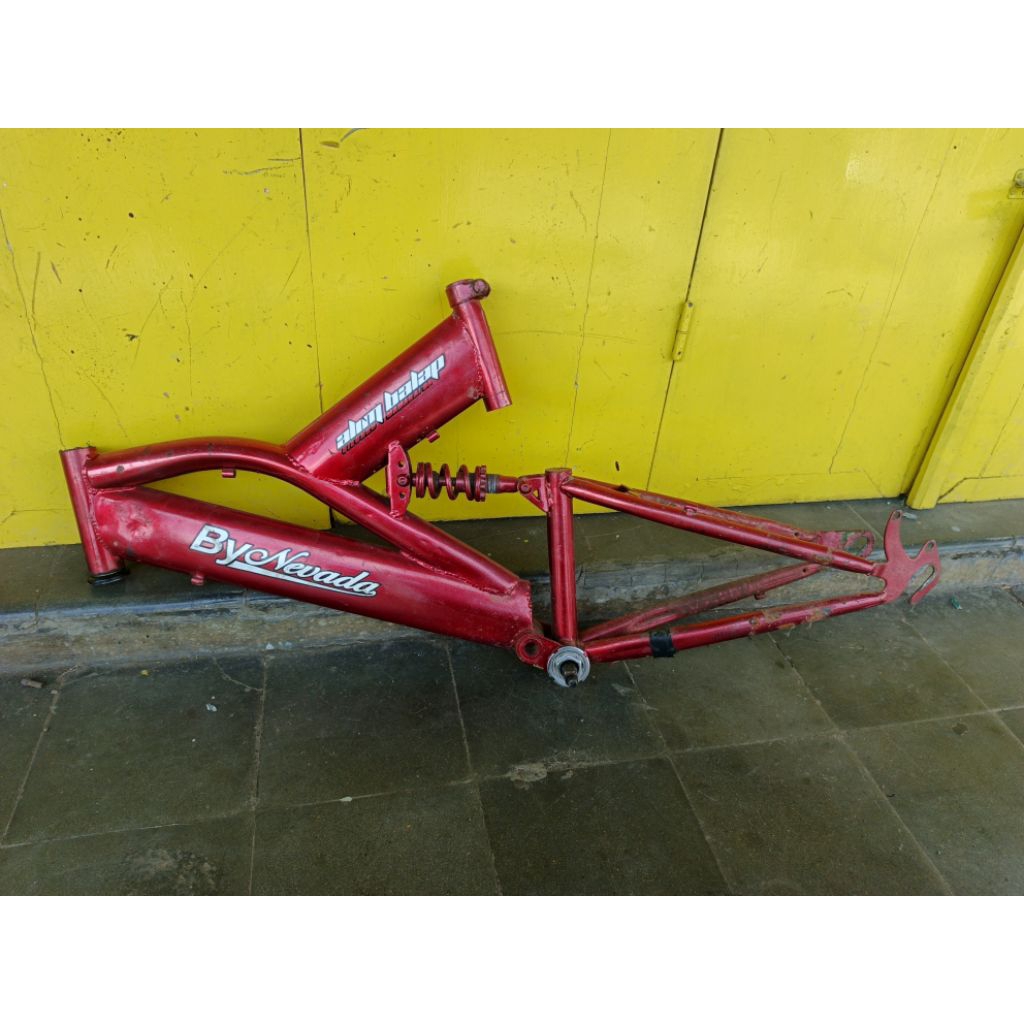 frame sepeda bmx drag antiq original