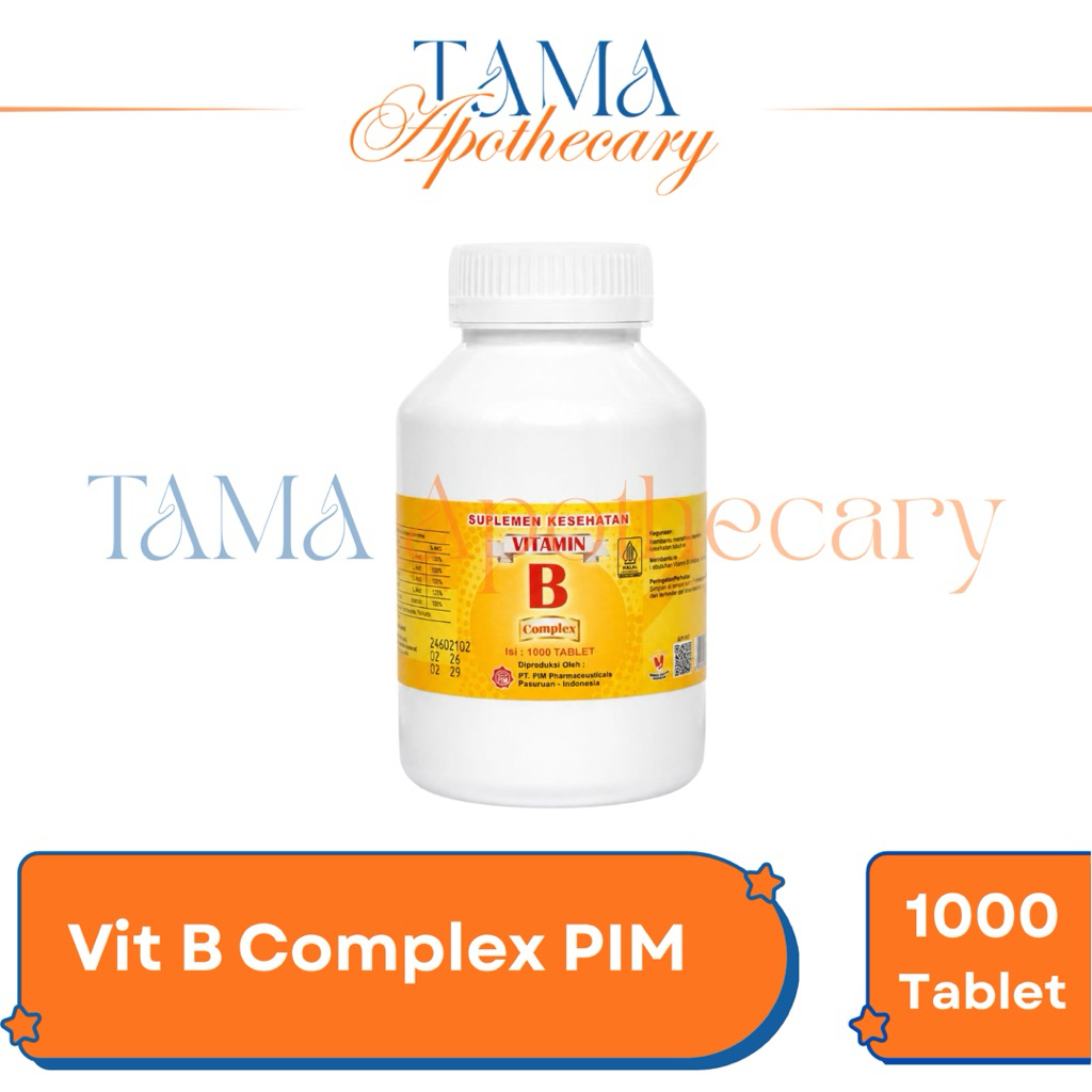 Vitamin B Complex PIM 1000 Tablet