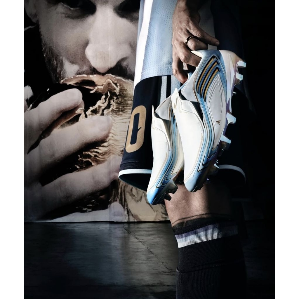 Adidas F50 Tunit Elite Messi El Ultimo Tango original 100% sepatu mini soccer sepatu bola