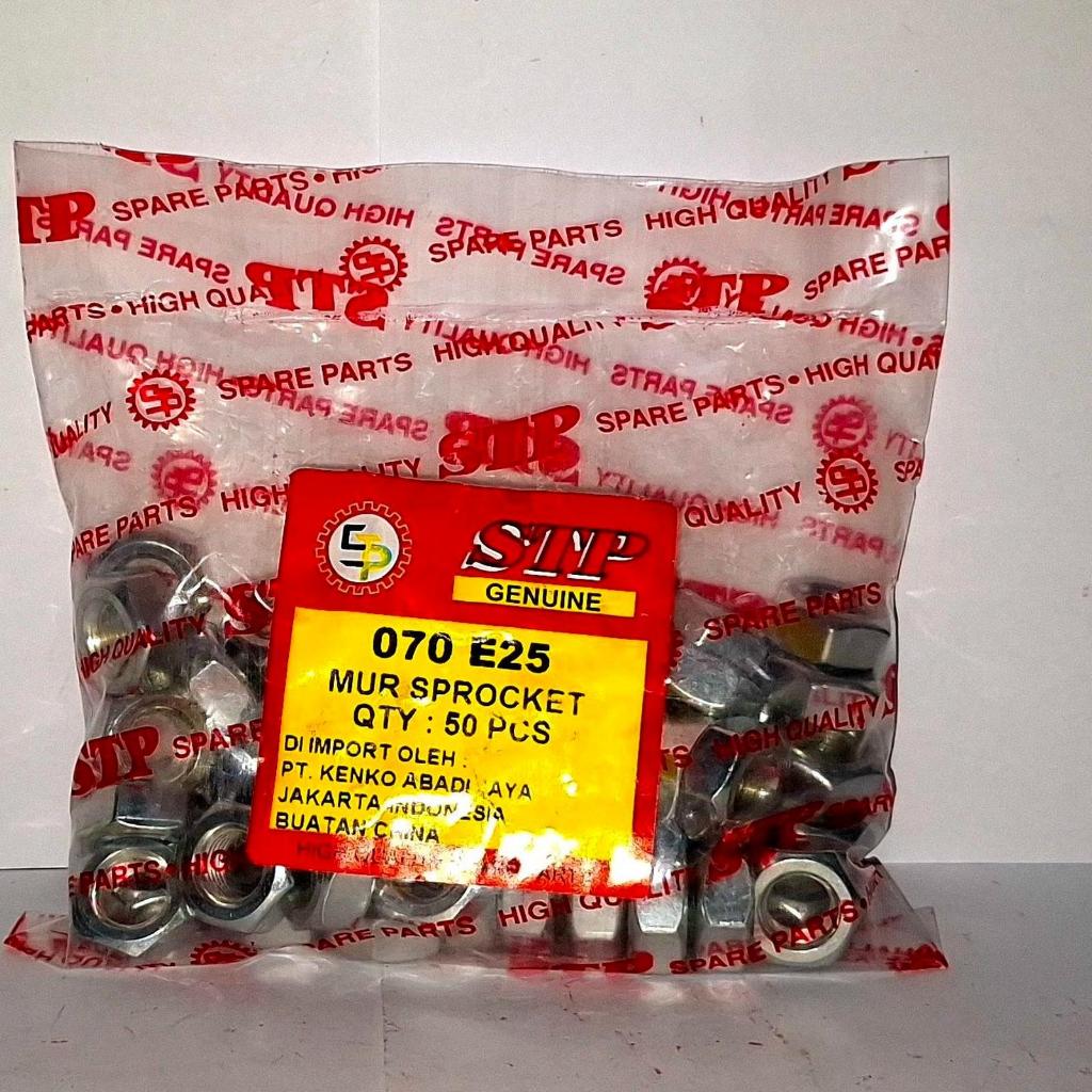 Mur Sprocket Hexagonal Nut 070 E25 Spare Part Chainsaw Sinso Senso Orisinil High Quality