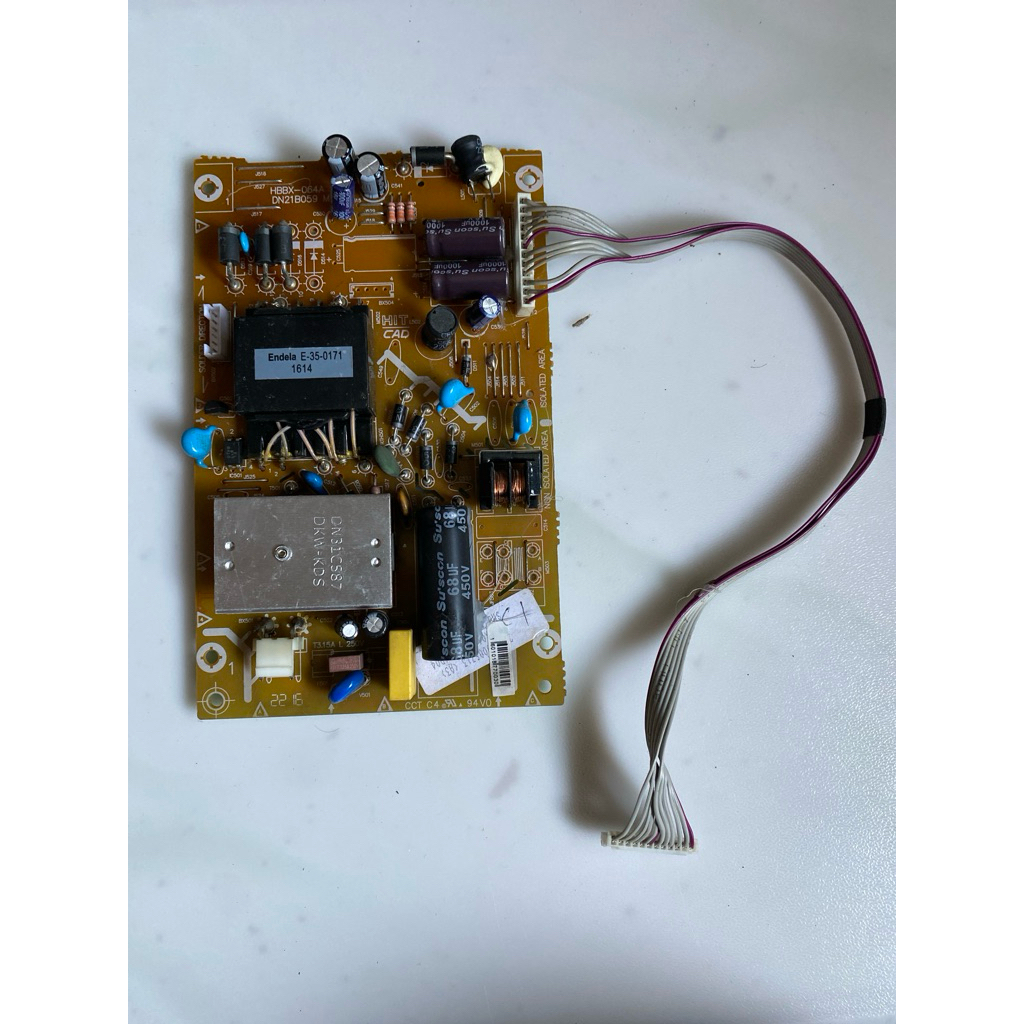 PSU POWER SUPPLY REGULATOR MESIN TV POLYTRON PLD24T810J