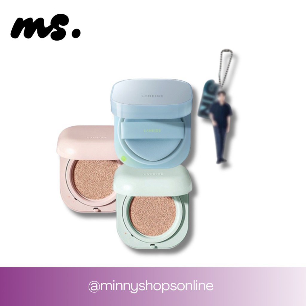 LANEIGE Neo Cushion Mewy x Jin BTS Free Keychain SPF 42 PA++ / Matte & Glow SPF 46 PA++ [Original BP
