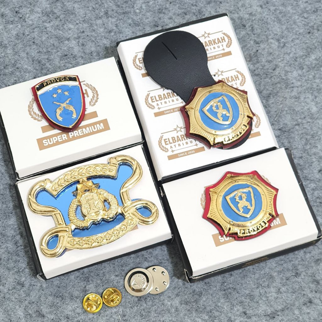 Atribut Provos / Pin Provos / Roda Provos / Emblem Provos / Roda Provos Gantung Premium Exclusive