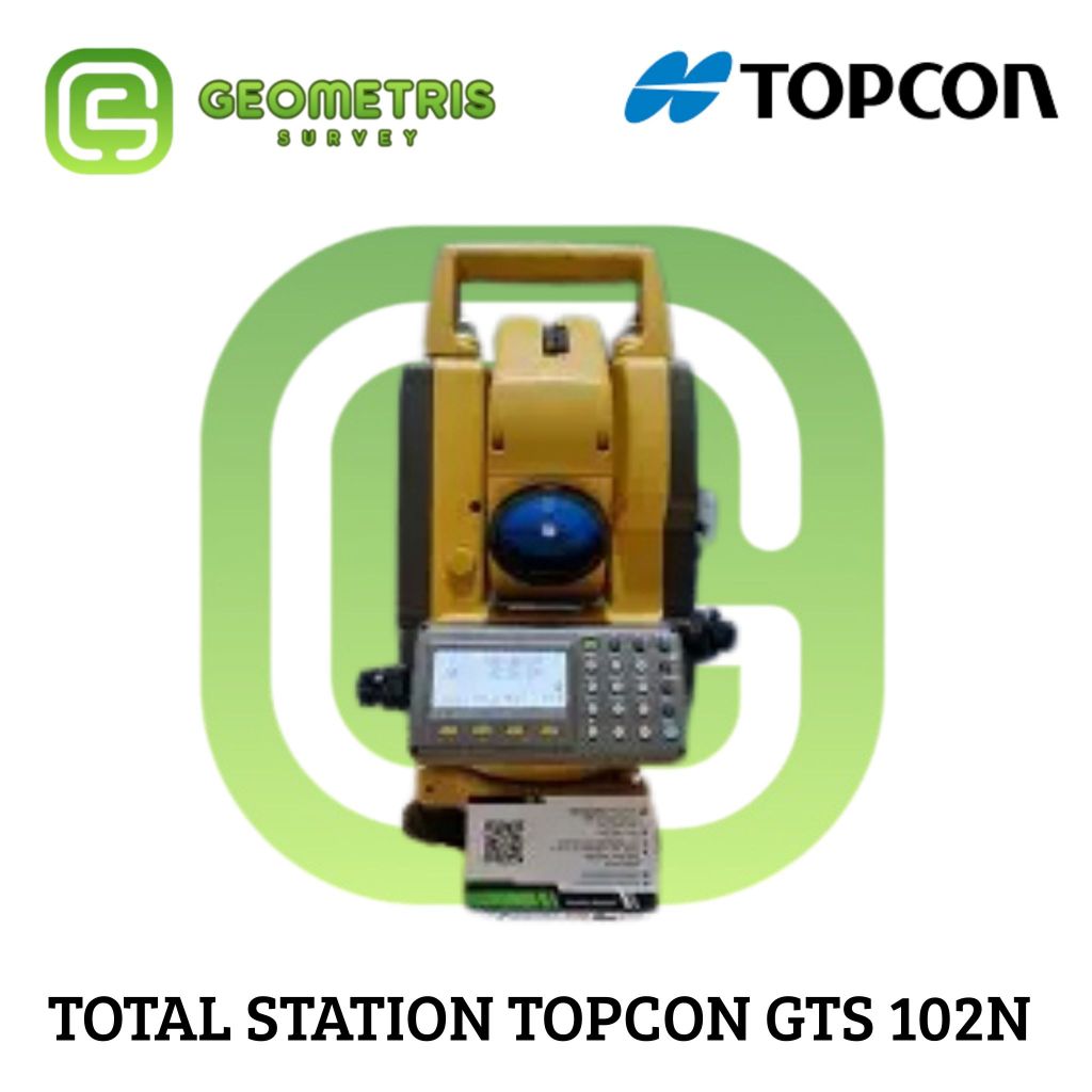 Total Station Topcon GTS102n Bekas / Topcon GTS 102n Second