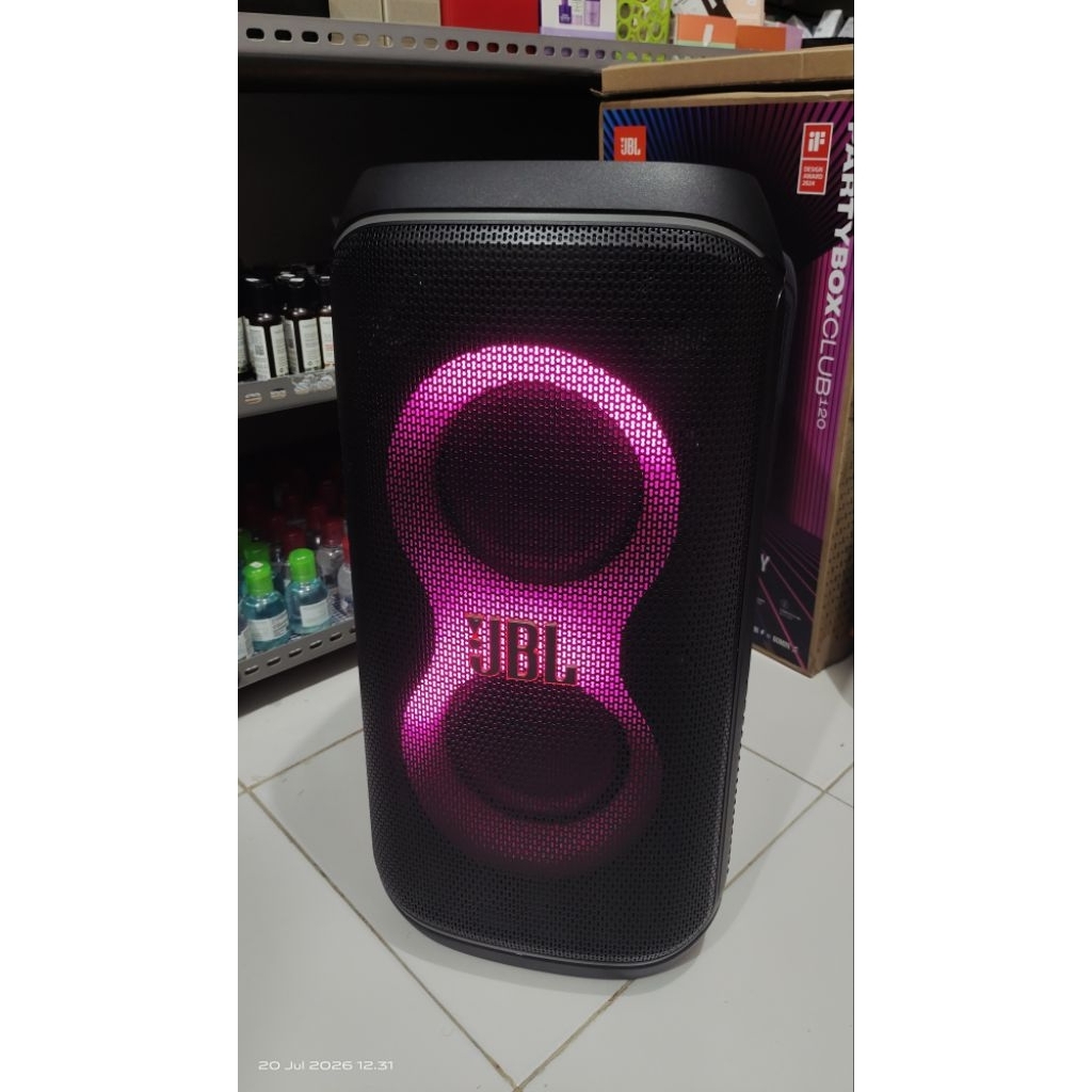 jbl Partybox 120 portable bluetooth karaoke speaker by Harman Kardon