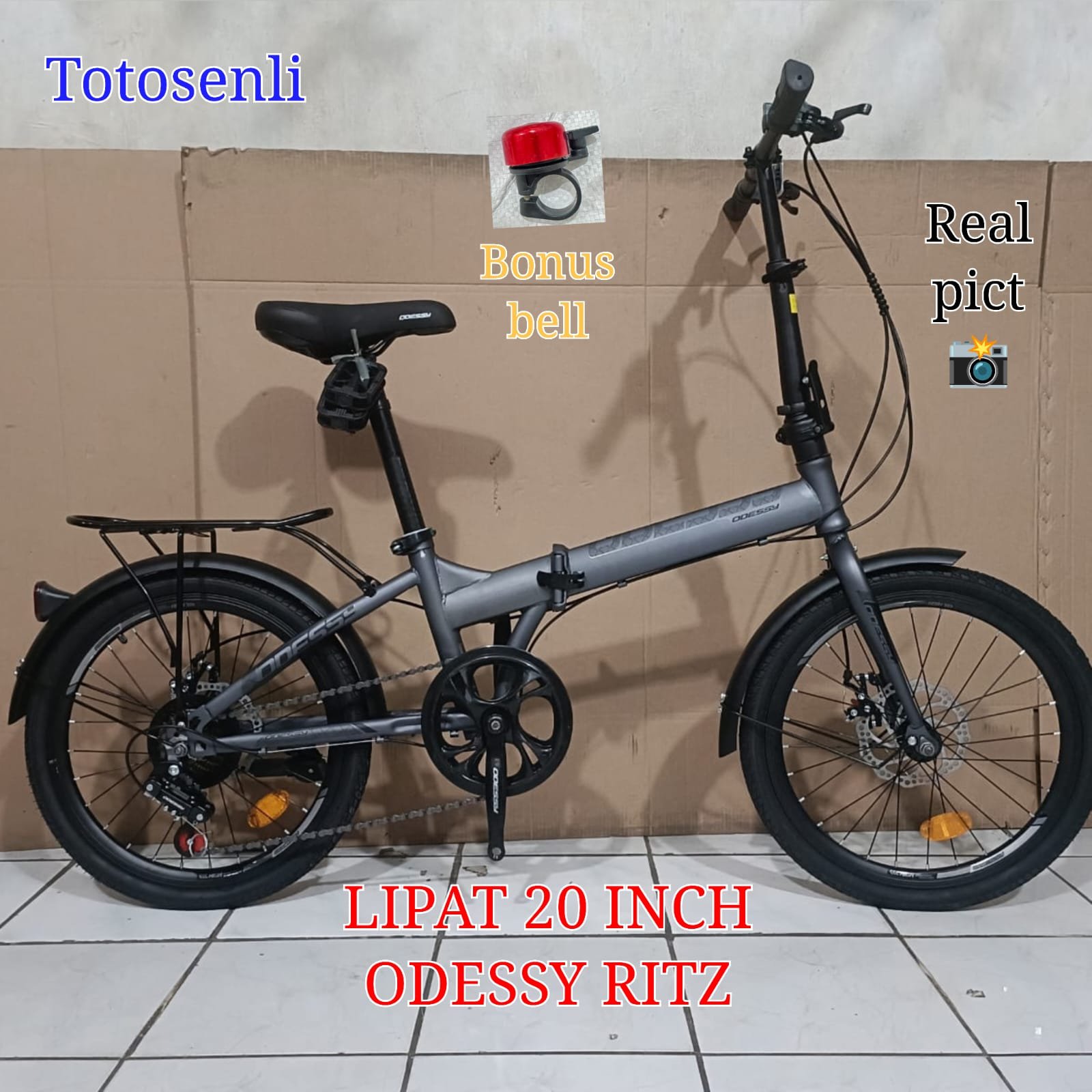 sepeda lipat 20 inch odessy ritz sepeda  lipat terbaru lipat 20 inch