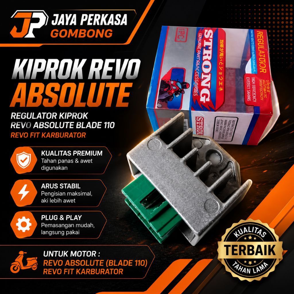 KIPROK REVO ABSOLUTE REGULATOR KIPROK REVO ABSOLUTE BLADE 110 REVO FIT KARBURATOR