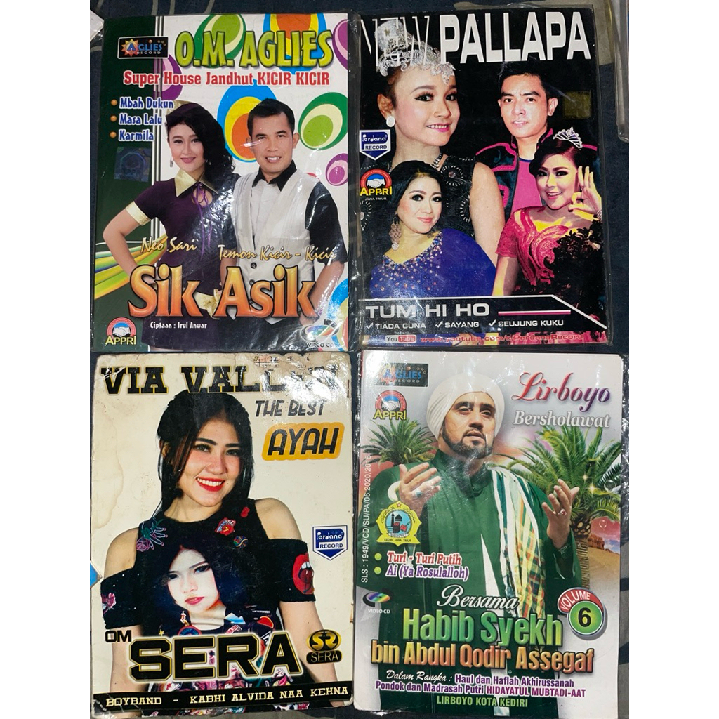 VCD Dangdut dan Sholawat Aglies Record