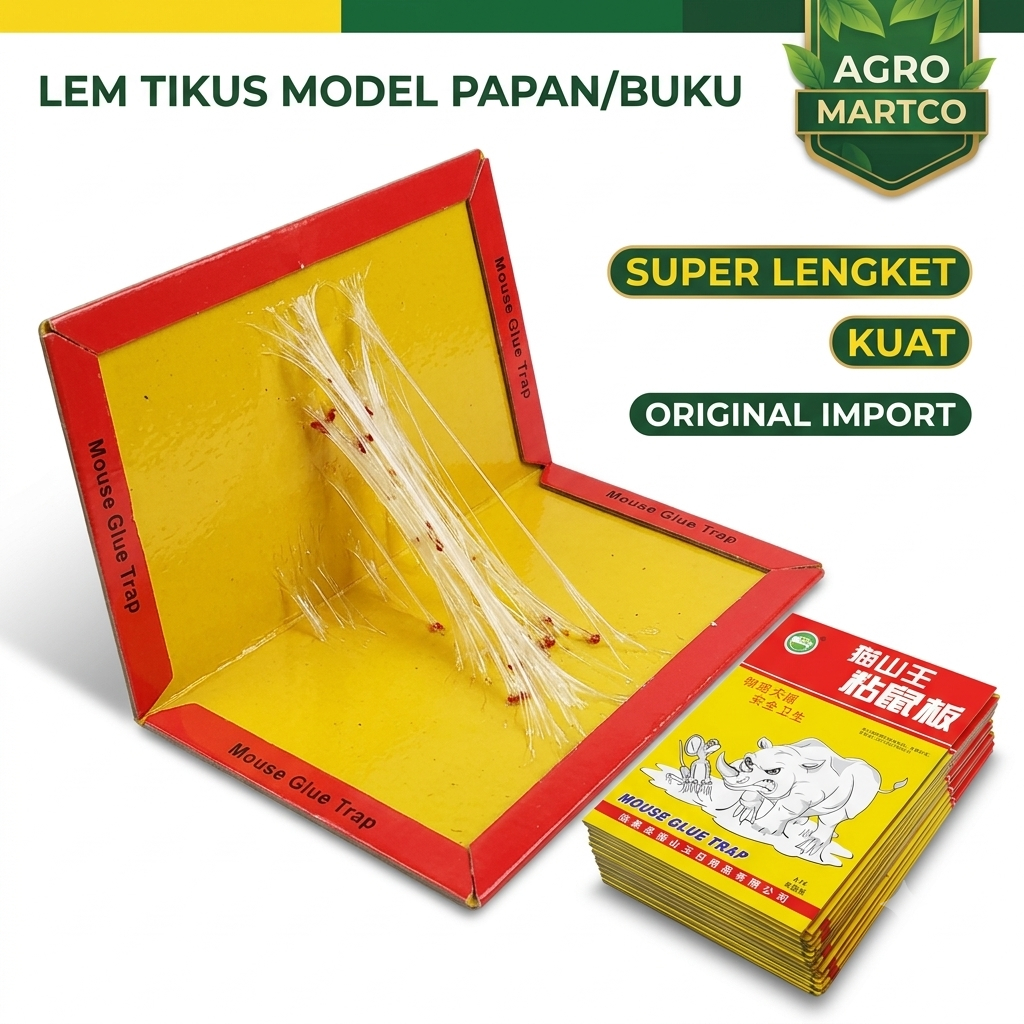 [perangkap tikus] LEM TIKUS PAPAN LEM TIKUS BENTUK PAPAN BUKU