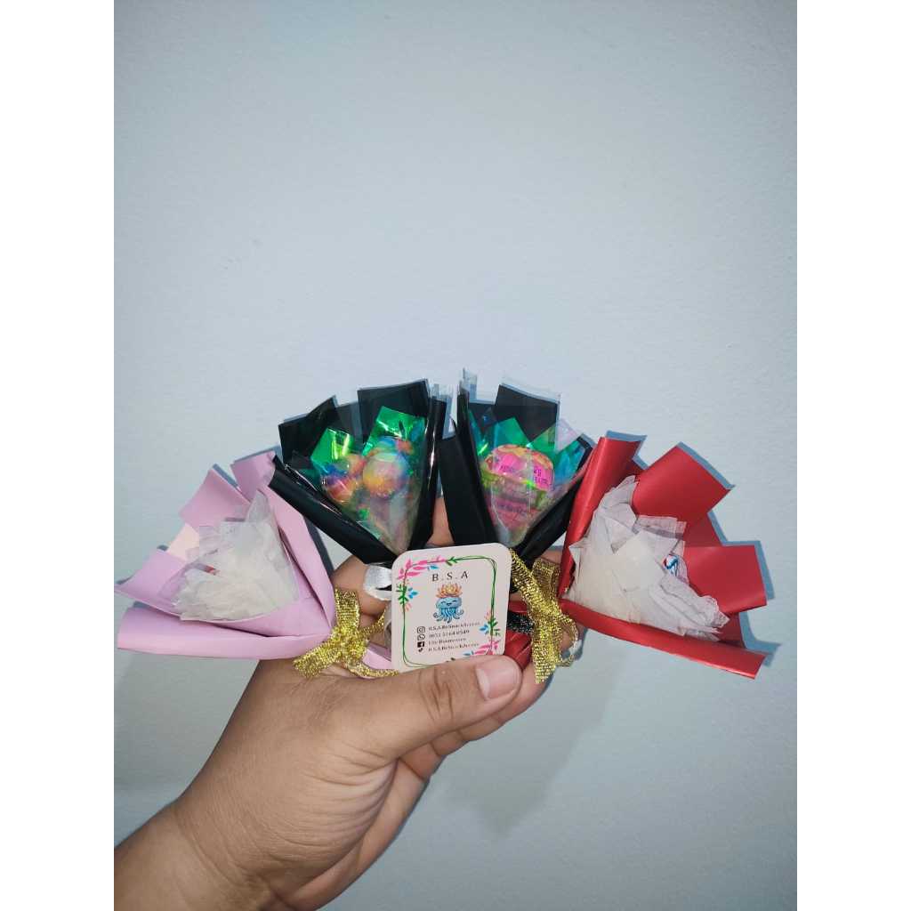 Sovenir Buket Mini Lolipop | Hadiah Lolipop | Souvenir Permen | Hadiah Ucapan Permen Lolipop | Souve