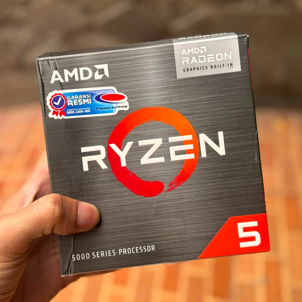 Processor AMD Ryzen 5 5600GT BOX Likenew Fullset Garansi ON AM4