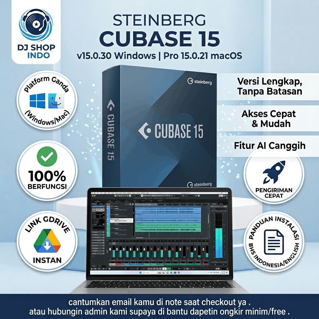 Steinberg Cubase Pro 15.0.30 ( Windows dan MAC )