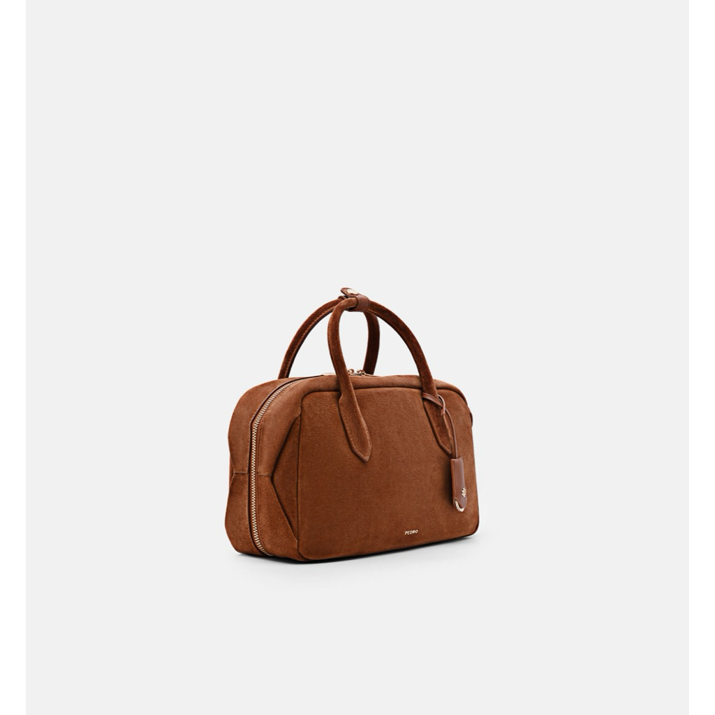 (PS Hgr) Sale Pedro’s Leather Bowling Bag 100% Original Singapore
