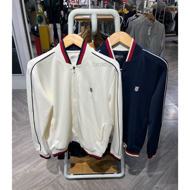 Jacket Tracksuit 3Second 2 Warna Regular Fit Polyester Sporty Asmodus