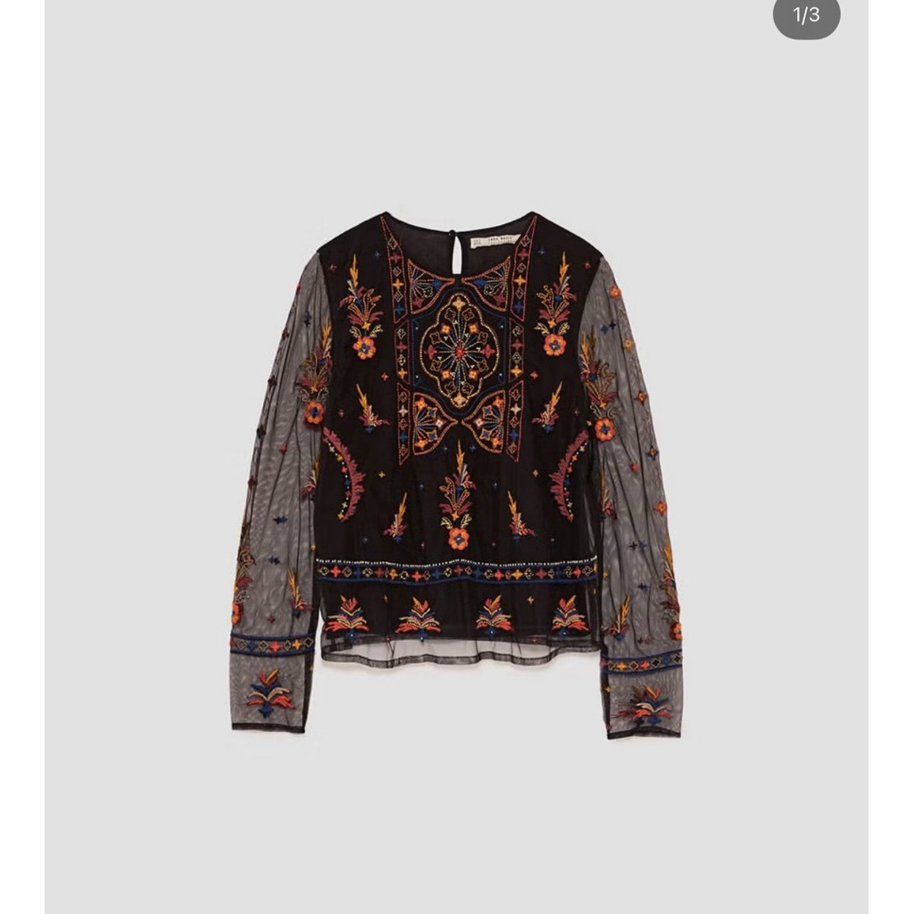 zara top bohe