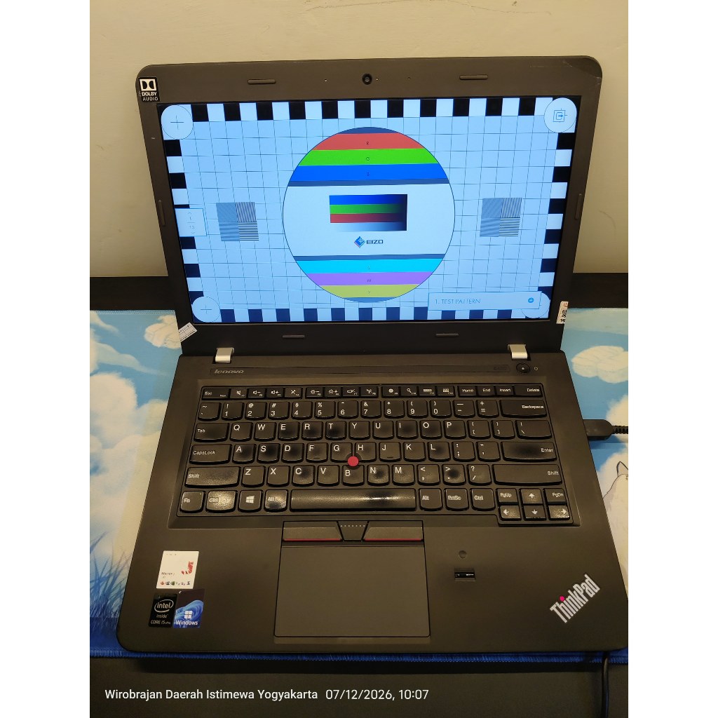 [KOSONGAN] Laptop Lenovo Thinkpad E450 Intel i5-5200U 14 Inch FHD Barebone