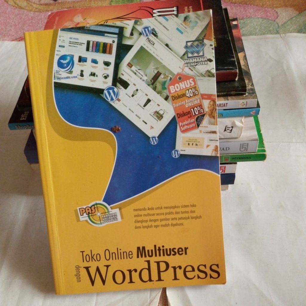 BUKU TOKO ONLINE MULTIUSER DENGAN WORDPRESS