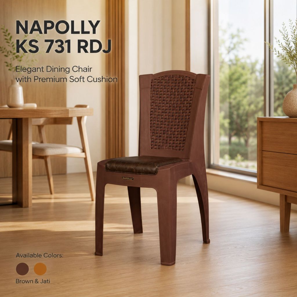 10 PCS Kursi Sultan dengan bantalan jok empuk - KS-731 by Napolly
