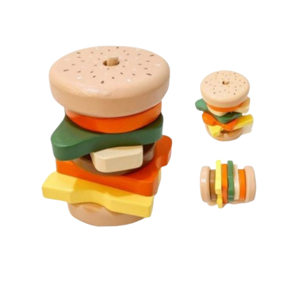 Mainan Edukatif | Stacking Burger