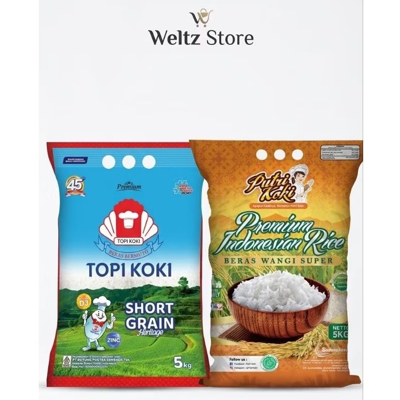 Beras Topi Koki Setra Royal 5Kg / Beras Putri Koki 5Kg