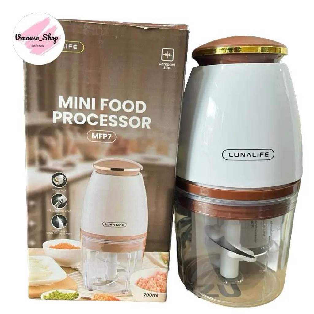 LUNALIFE MINI CHOPPER - CHOPPER CAPSUL - MINI CHOPPER - CHOPPER DAGING MURAH - MINI FOOD PROCESSOR -