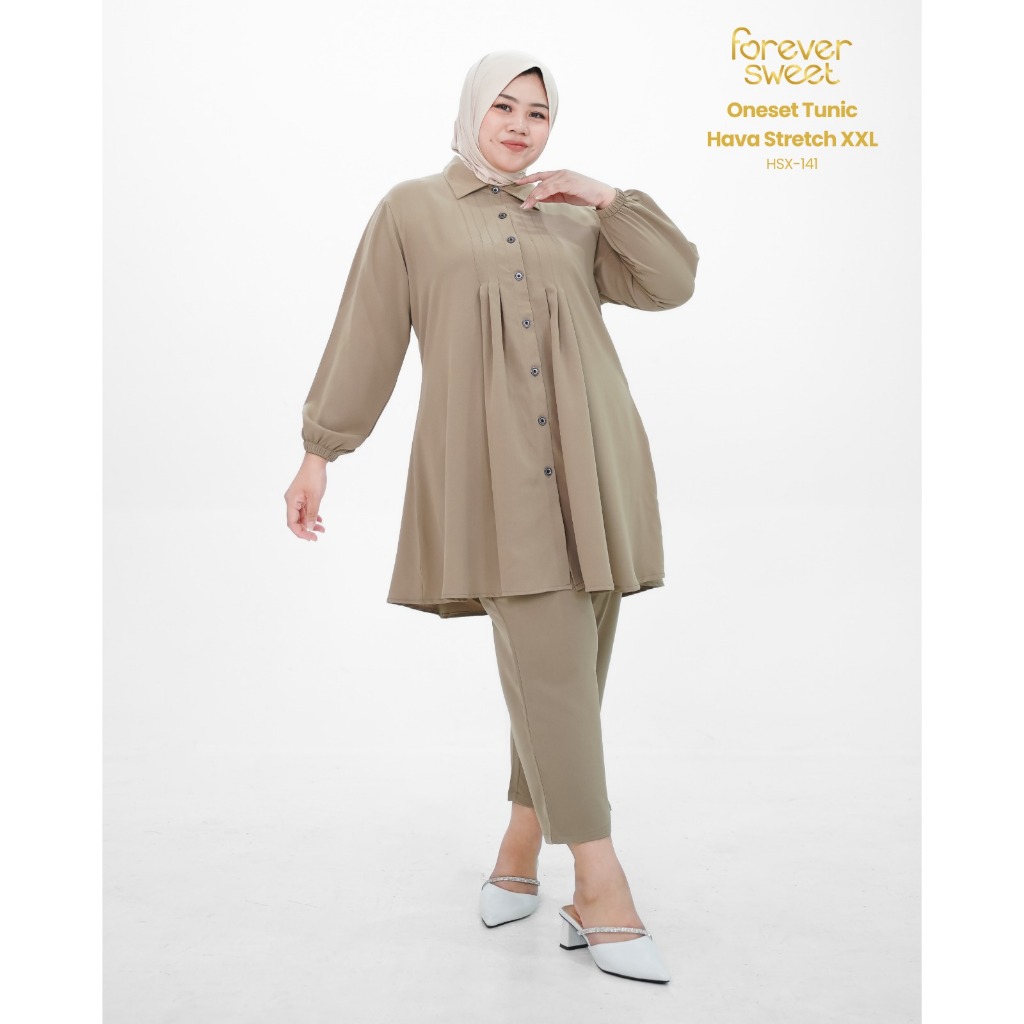 TERMURAH FOREVER SWEET SETELAN BABYDOLL PIYAMA SETELAN ONESET  PP JUMBO XXL-2L-5XL-XXXXXL(E)