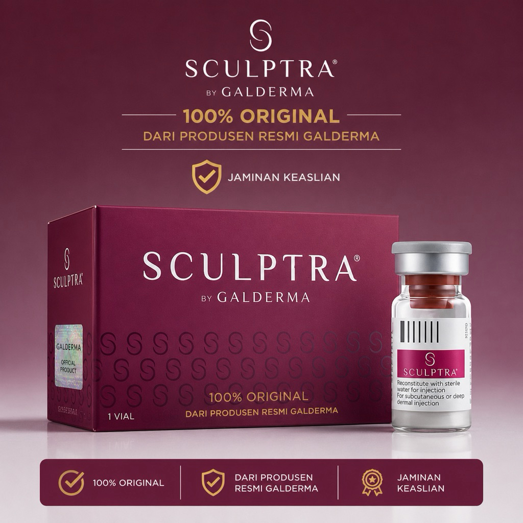 S C U L P T R A sculptra collagen stimulator skinbooster serum wajah seperti radiesse (rejuran yaqoo