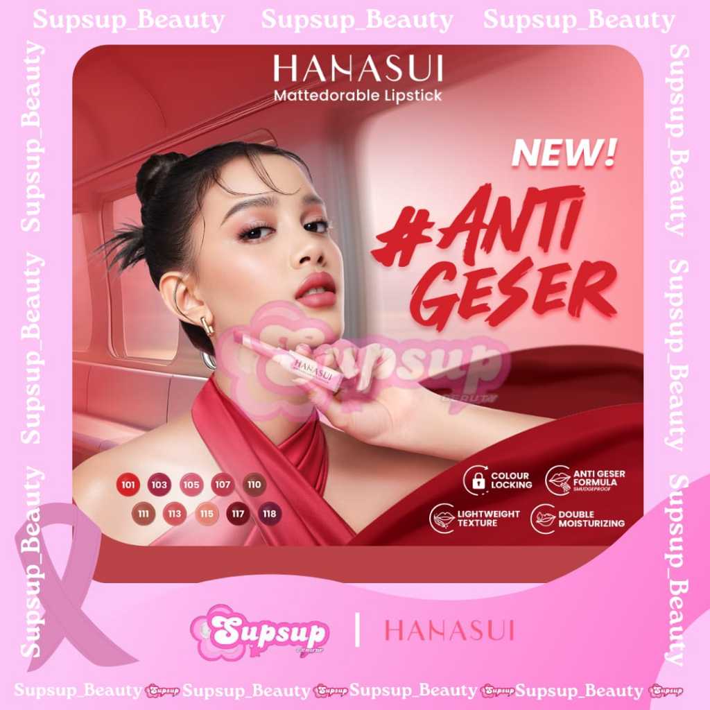 Hanasui Mattedorable Lipstick | Hanasui Lipstick