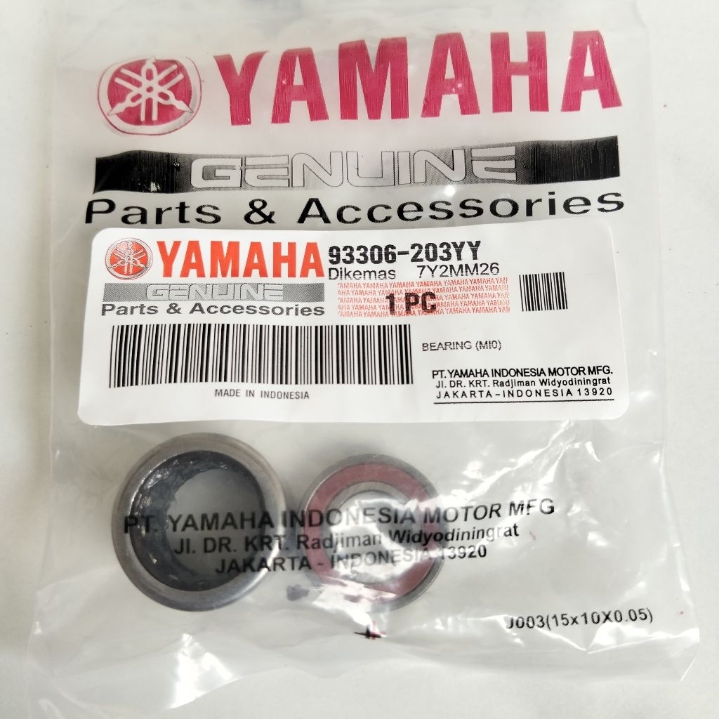 bearing puli motor Yamaha Mio sporty 93306-203YY