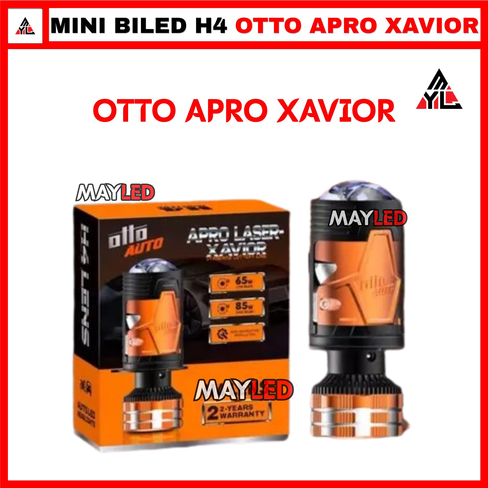 MINI BILED OTTO APRO XAVIOR H4 HIGH BEAM SELENOID UPDATE TERBARU APRO LASER