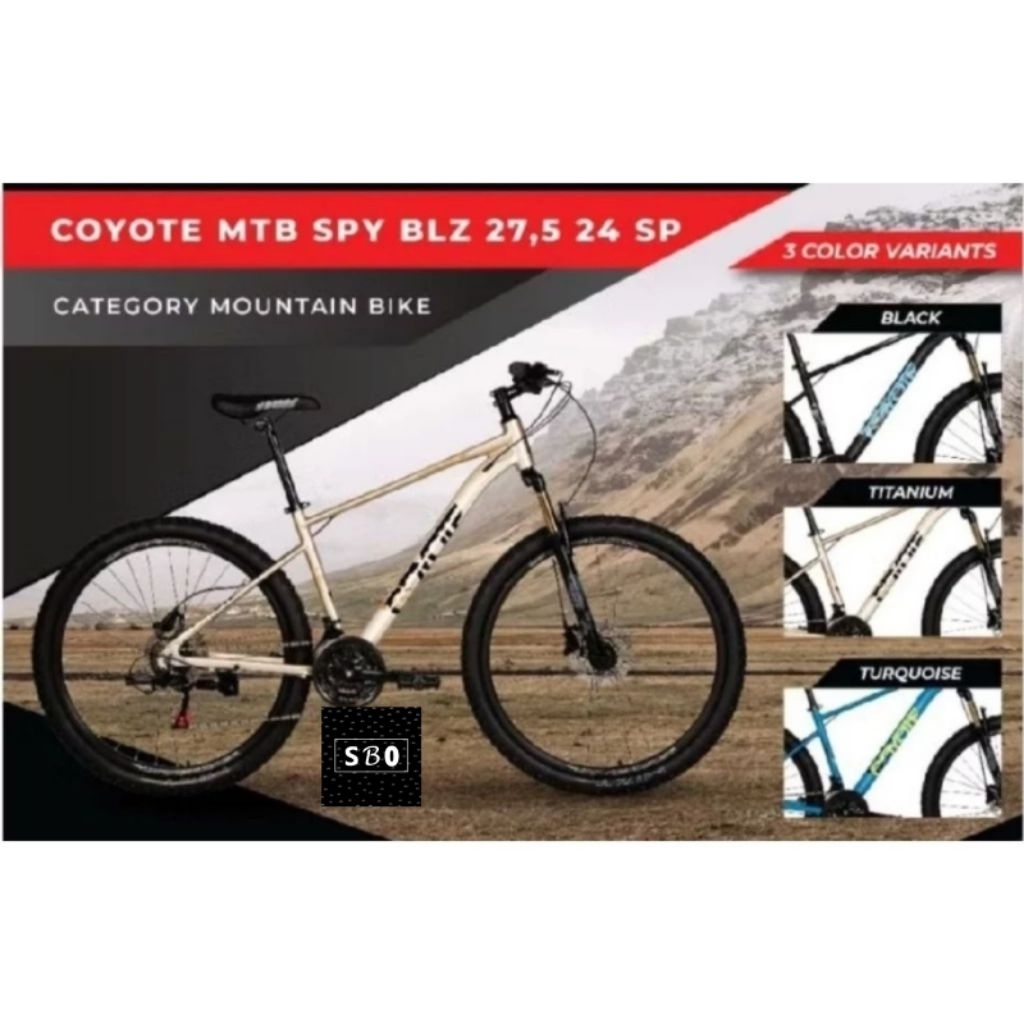 Sepeda MTB 27.5 inch Element Coyote SPY
