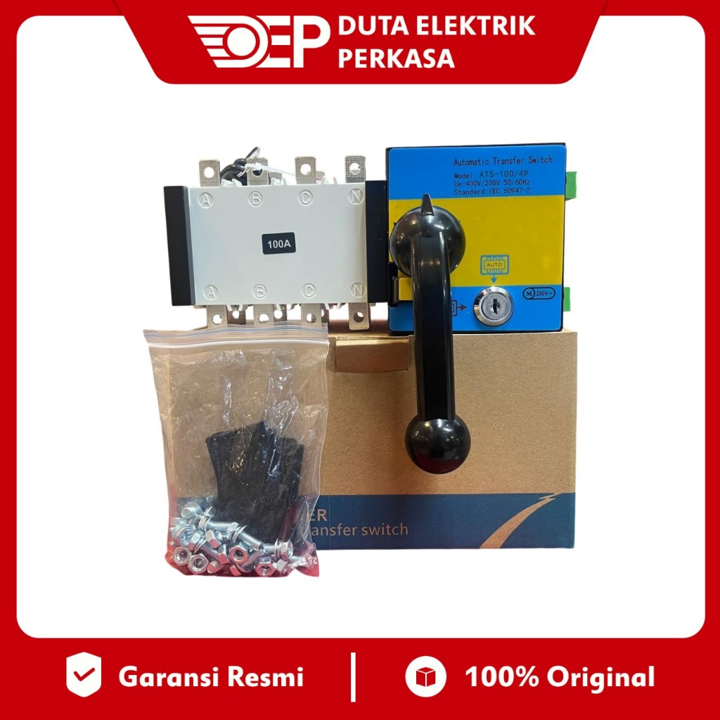 RDIN ATS - 100A 4P Automatic Transfer Switch