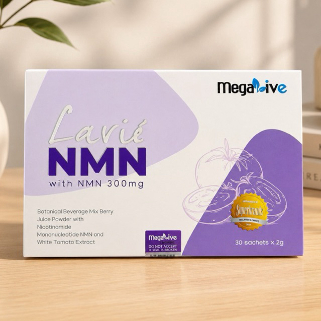 (ORI MALAYSIA) MOMENT NMN TRIPLE BOOSTER HEALTHY AGING PENUAAN SEHAT Lavié NMN 300mg Uthever Origina