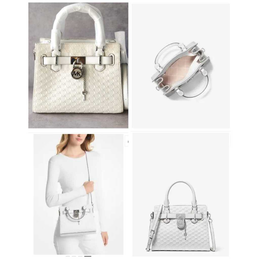 mk hamilton top handle bag