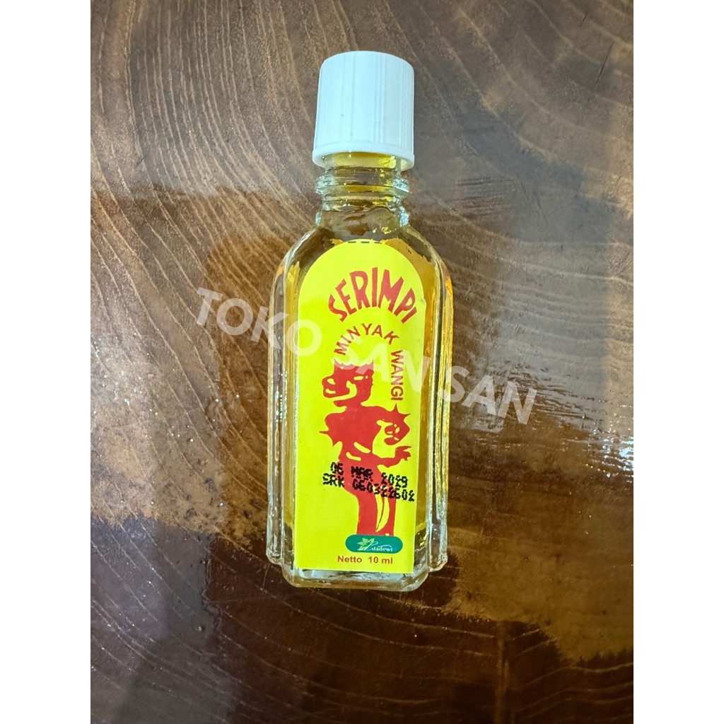 Minyak Parfum Serimpi Putih 14,5ml 24pcs - Aroma Serimpi Asli, Pewangi Tradisional, Warna Putih