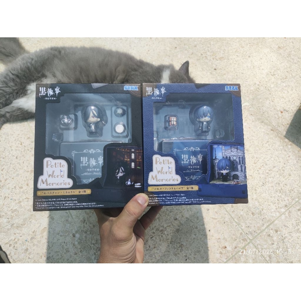 Harga Satuan Sega Petite World Memories Mini Figure Ciel & Sebastian Phantomhive from Black Butler: 