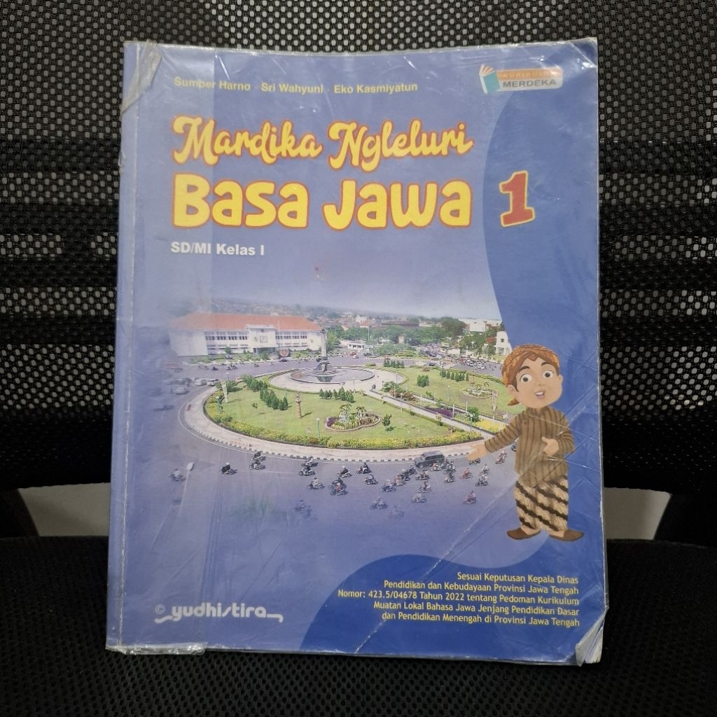 Buku Basa Jawa Kelas 1 SD Mardika Ngleluri Yudhistira Kurikulum Merdeka Prelove Second