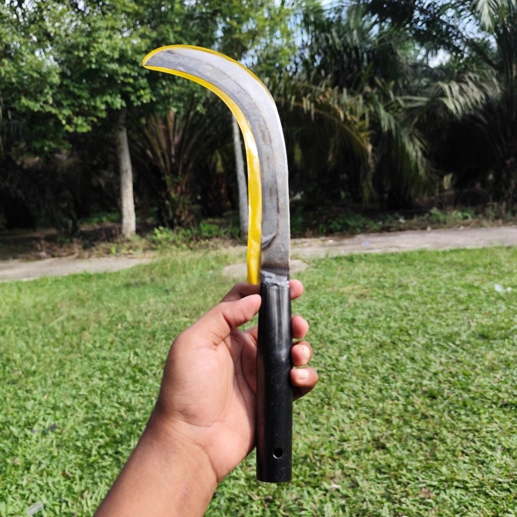 Mata Egrek Mini/Mata Sabit Mini multifungsi Malaysia untuk kastrasi/arit rumput/ambil pinang dll