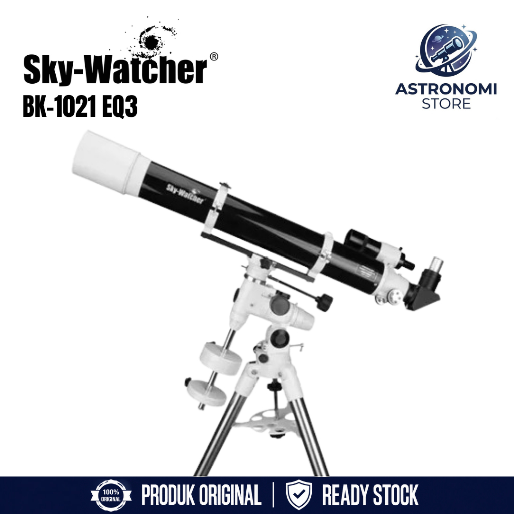 SkyWatcher BK1021 EQ3 Teleskop Refraktor 102mm EQ3 Mount + Steel Tripod
