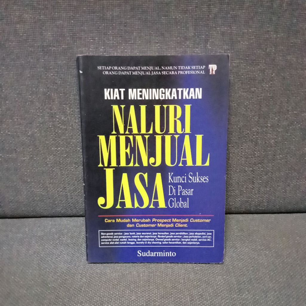 KIAT MENINGKATKAN NALURI MENJUAL JASA (SUSARMINTO) PRELOVED ORIGINAL