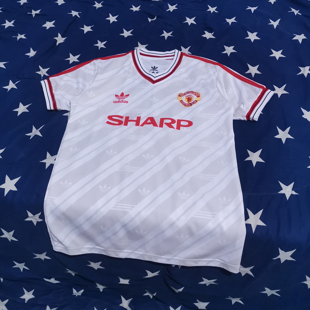 JERSEY MANCHESTER UNITED 1986 1988 AWAY