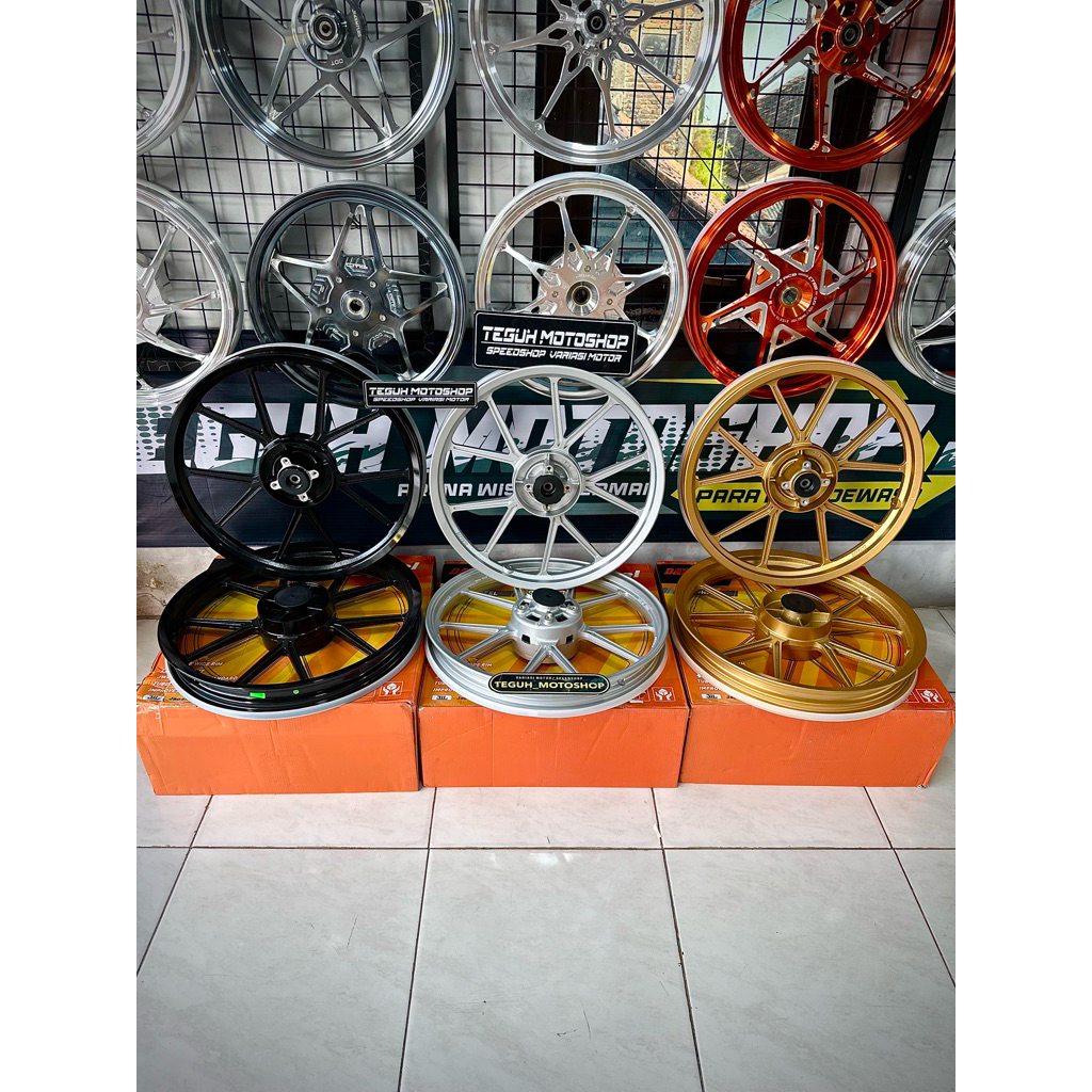 VELG DAYTONA GP WHEEL JUPITER Z VELG DAYTONA GP WHEEL MX KING ORIGINAL DAYTONA 160/160 R17