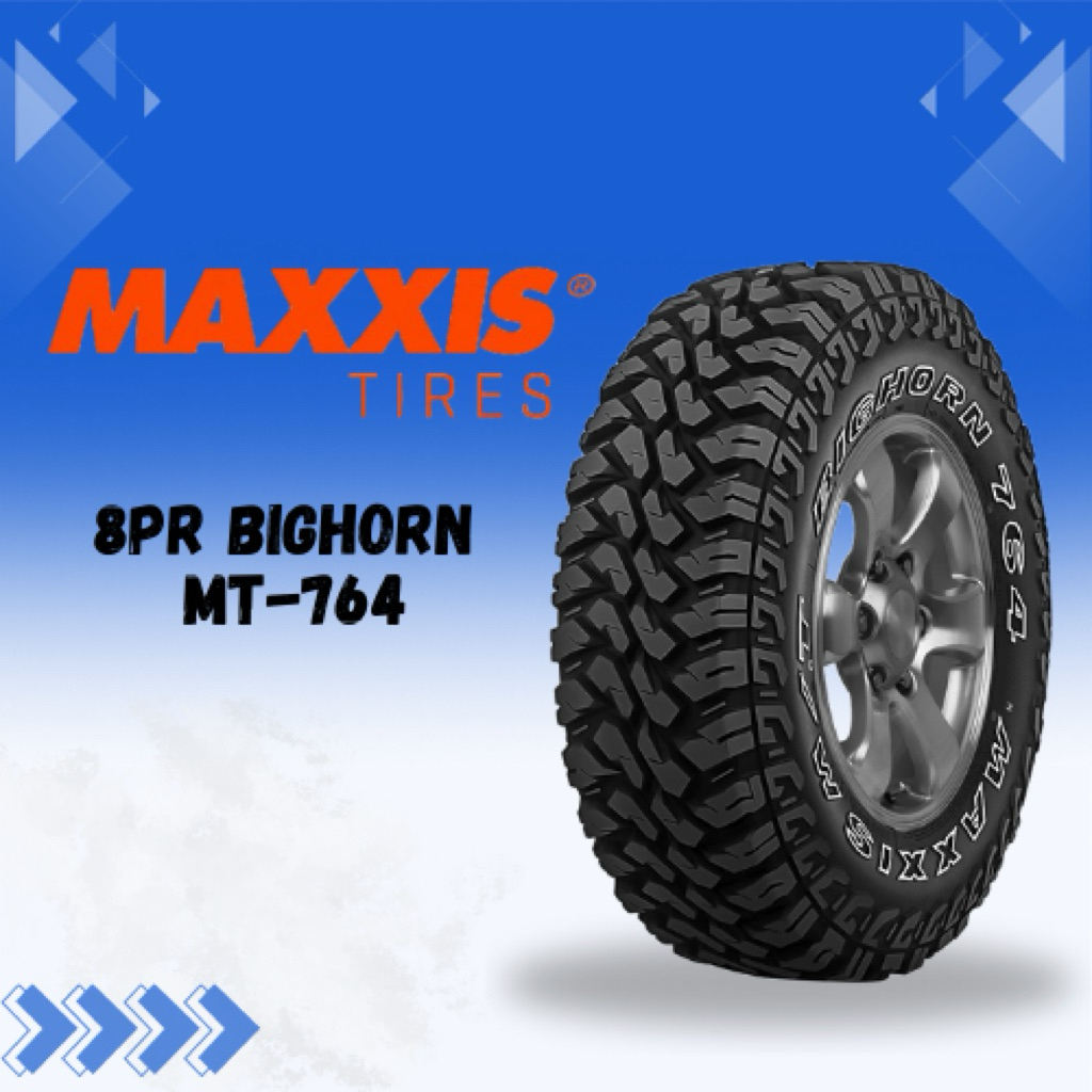 Ban mobil 31x10.5 r15 Maxxis MT Big Horn MT764 ukuran 31 10.5 15 Maxxis M/T ban 31x10.5r15