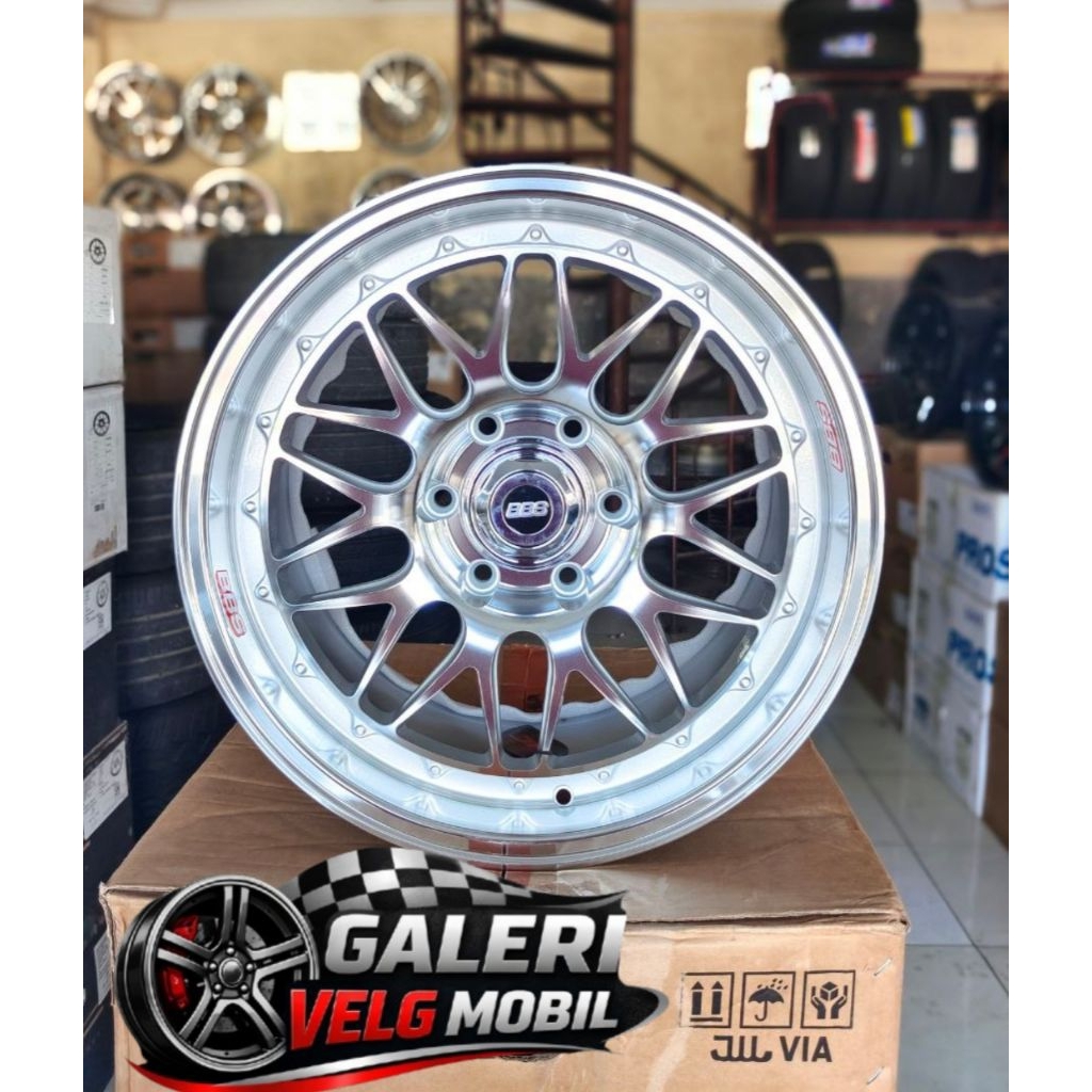 velg bbs R18 baut 6 polish velg racing pajero fortuner hilux strada triton ring18