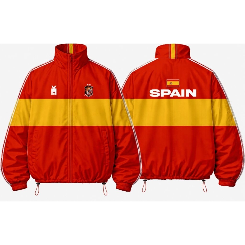 JAKET SPANYOL TRACKTOP BAGGY PREMIUM UNISEX YLIEMOFFICIALSTORE