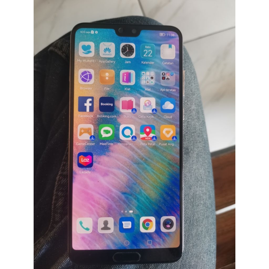 Lcd plus frame huawei P20 pro original