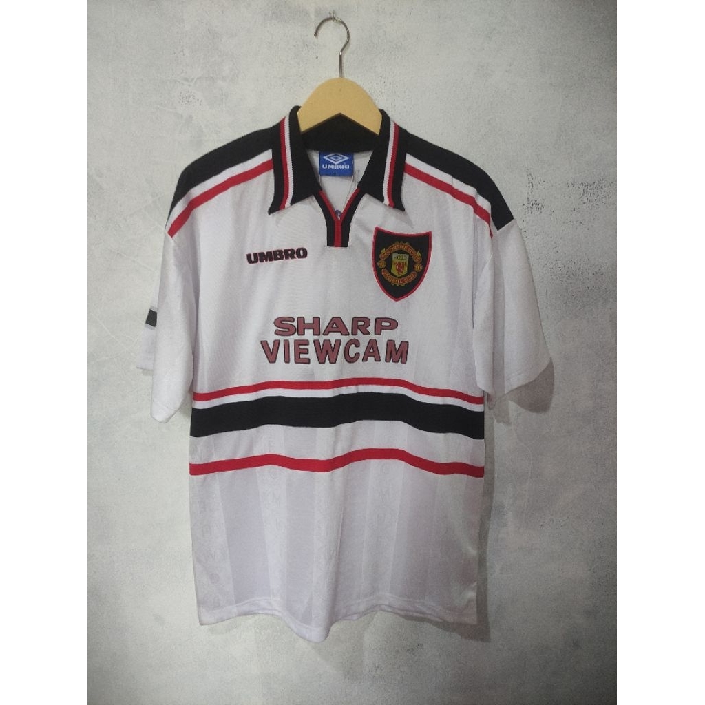 jersey tandang (away) Manchester United edisi 1997-1999 Size XL BNWT