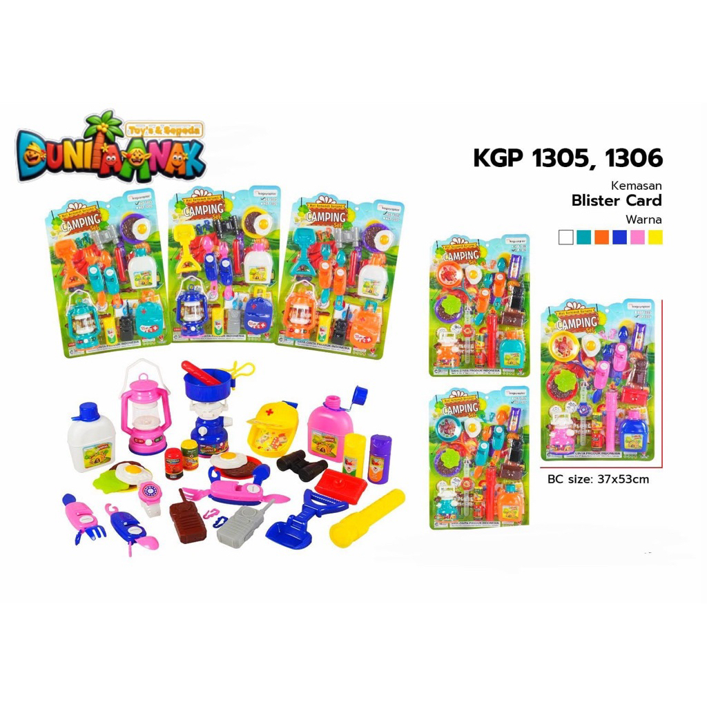 MAINAN ANAK MINI CAMPING SET