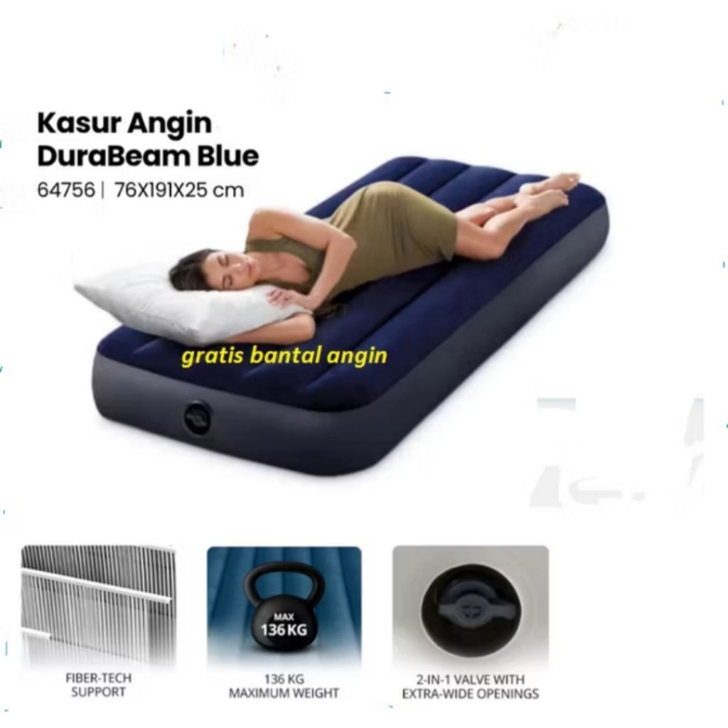 KASUR ANGIN INTEX ORIGINAL Instant